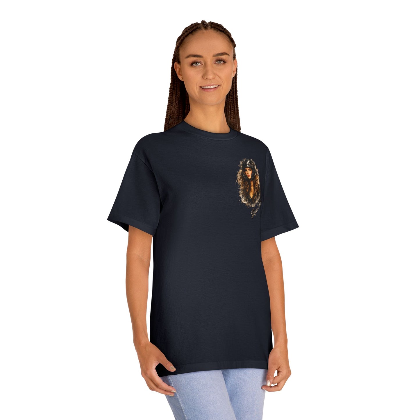 Luxe Rebel Tee — "Elegance at Full Speed"