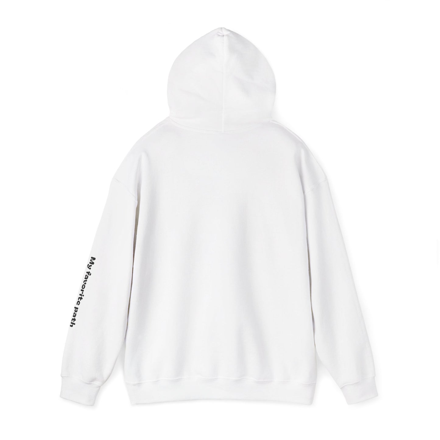 Pathway Hoodie — "You're My Favorite Path" Scenic Road Graphic Hooded Sweatshirt