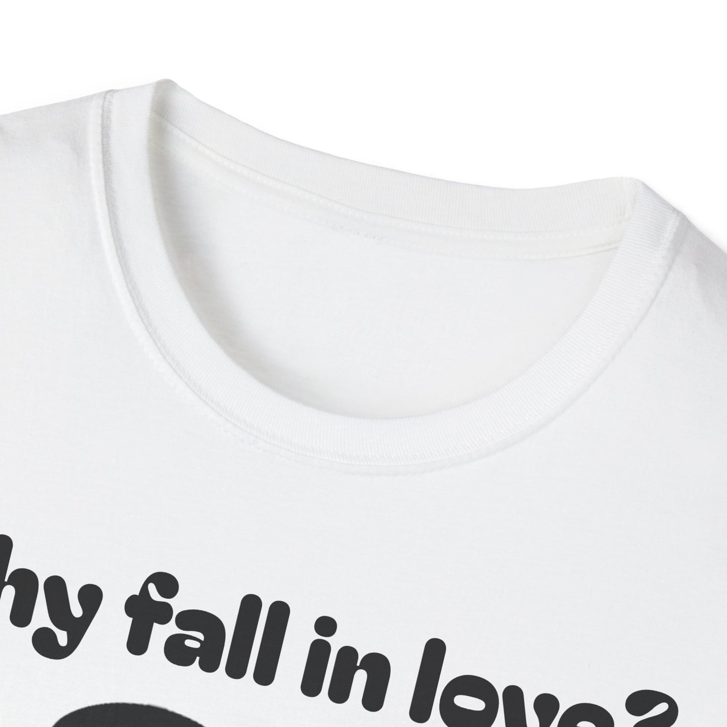 Panda Sleep Tee — “Why fall in love? when sleep loves you back?” Cute Nap-Lover T-Shirt