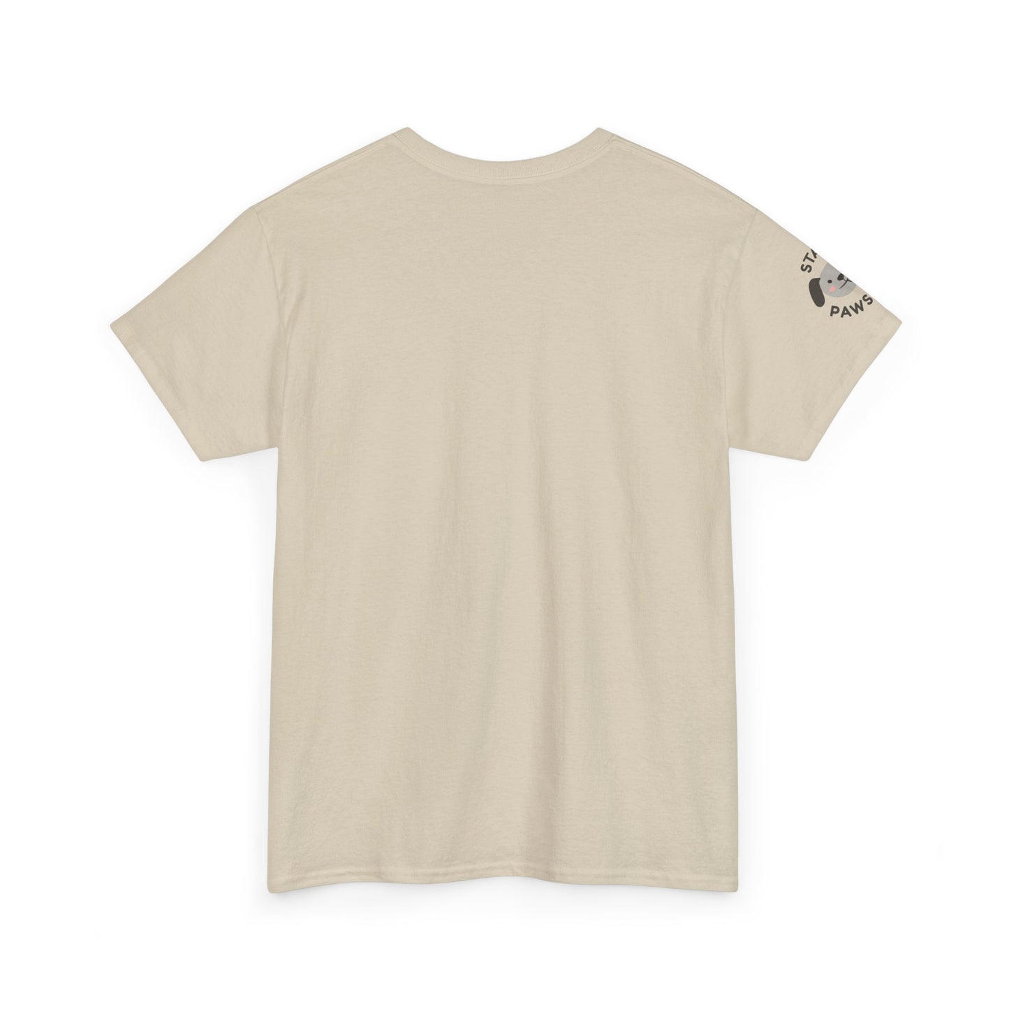 Stay Powsetive! T-Shirt — Positive Cat Vibe Tee