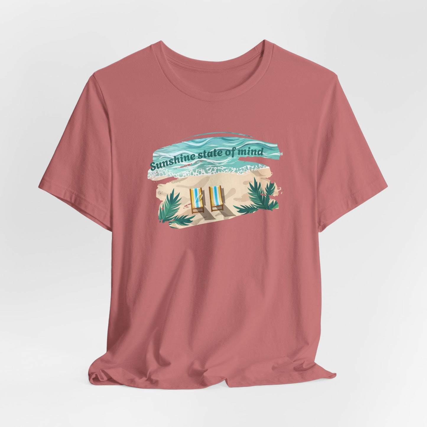 Sunshine State of Mind Tee — "Take Me On Vacation" Vacation Vibe T-Shirt