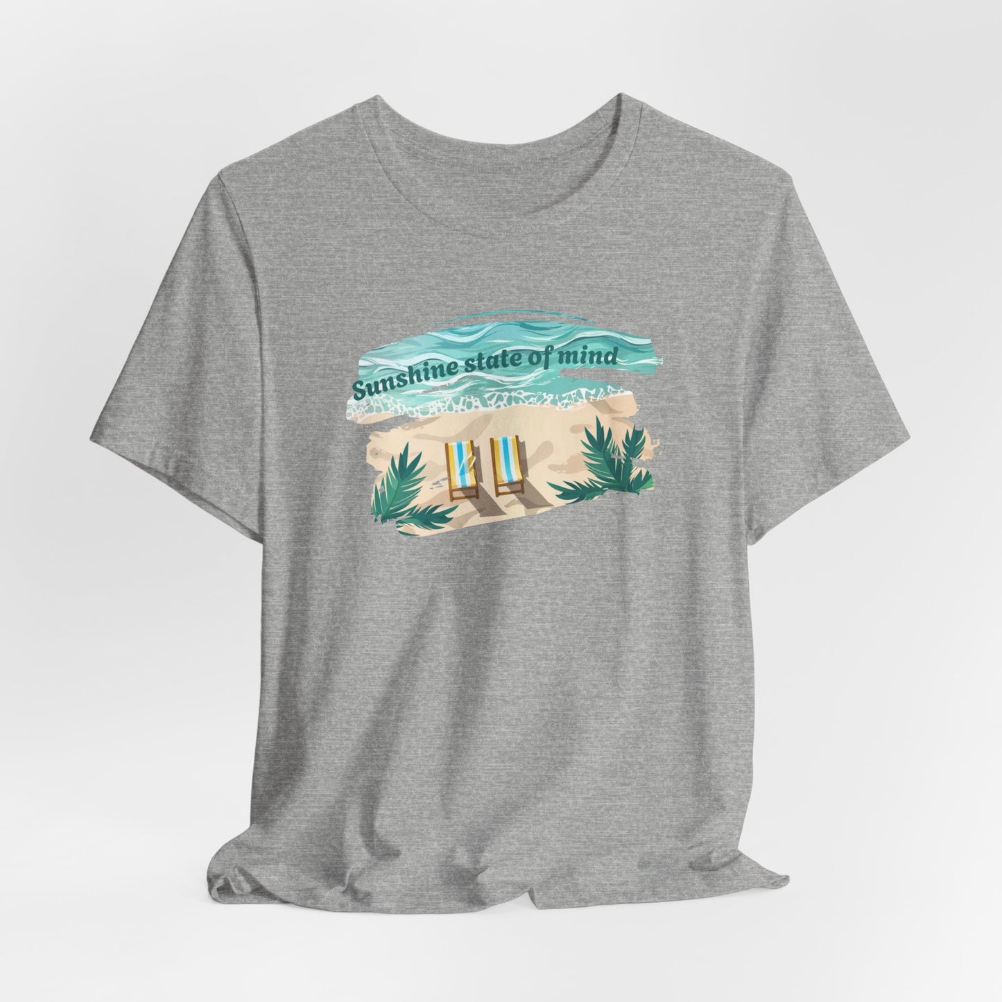 Sunshine State of Mind Tee — "Take Me On Vacation" Vacation Vibe T-Shirt