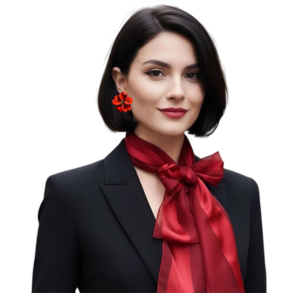 Bold Resin Earrings | Handmade Modern Statement Jewelry