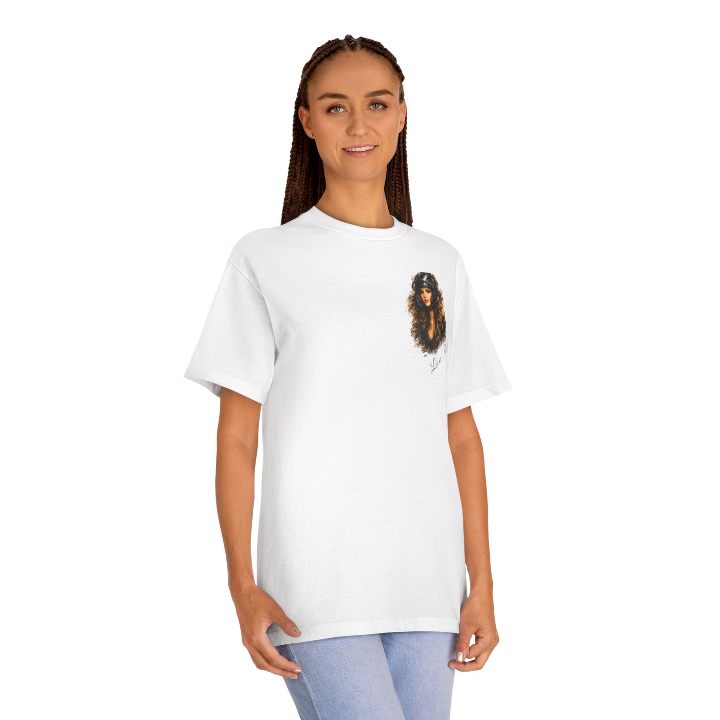 Luxe Rebel Tee — "Elegance at Full Speed"