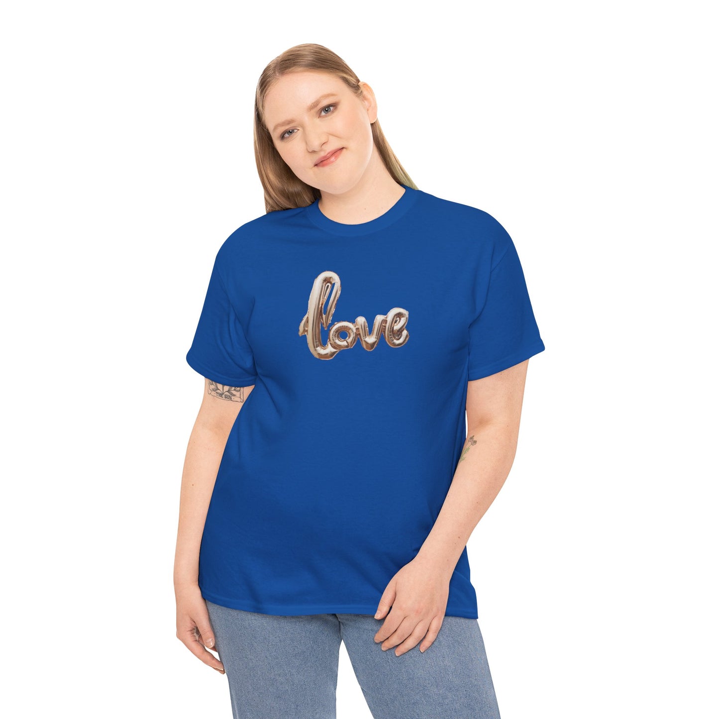 Love Graphic T-Shirt — Minimal Heart Script Tee