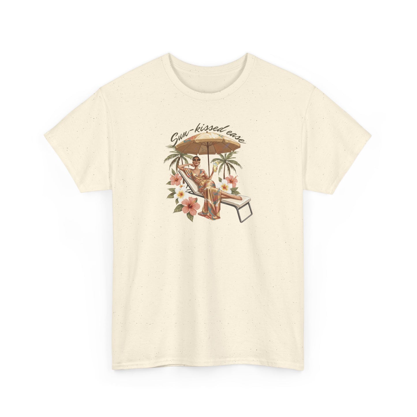 Sun-Kissed Ease Tee — Relaxed Summer Graphic T-Shirt