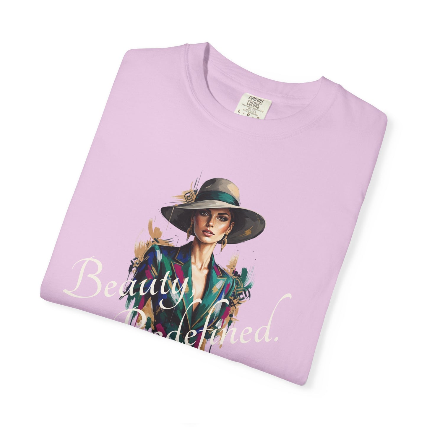 Beauty, Redefined. T-Shirt — Garment-Dyed Statement Tee