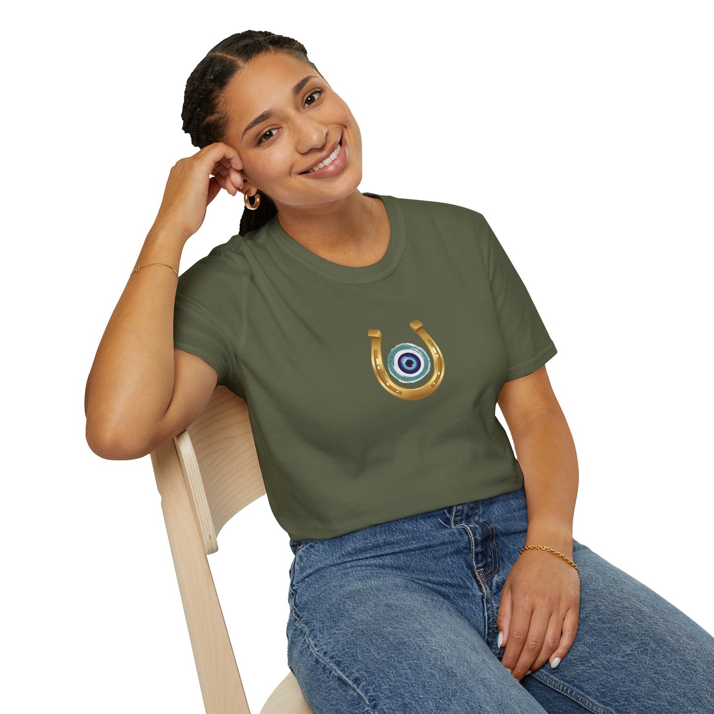Evil Eye Horseshoe T-Shirt