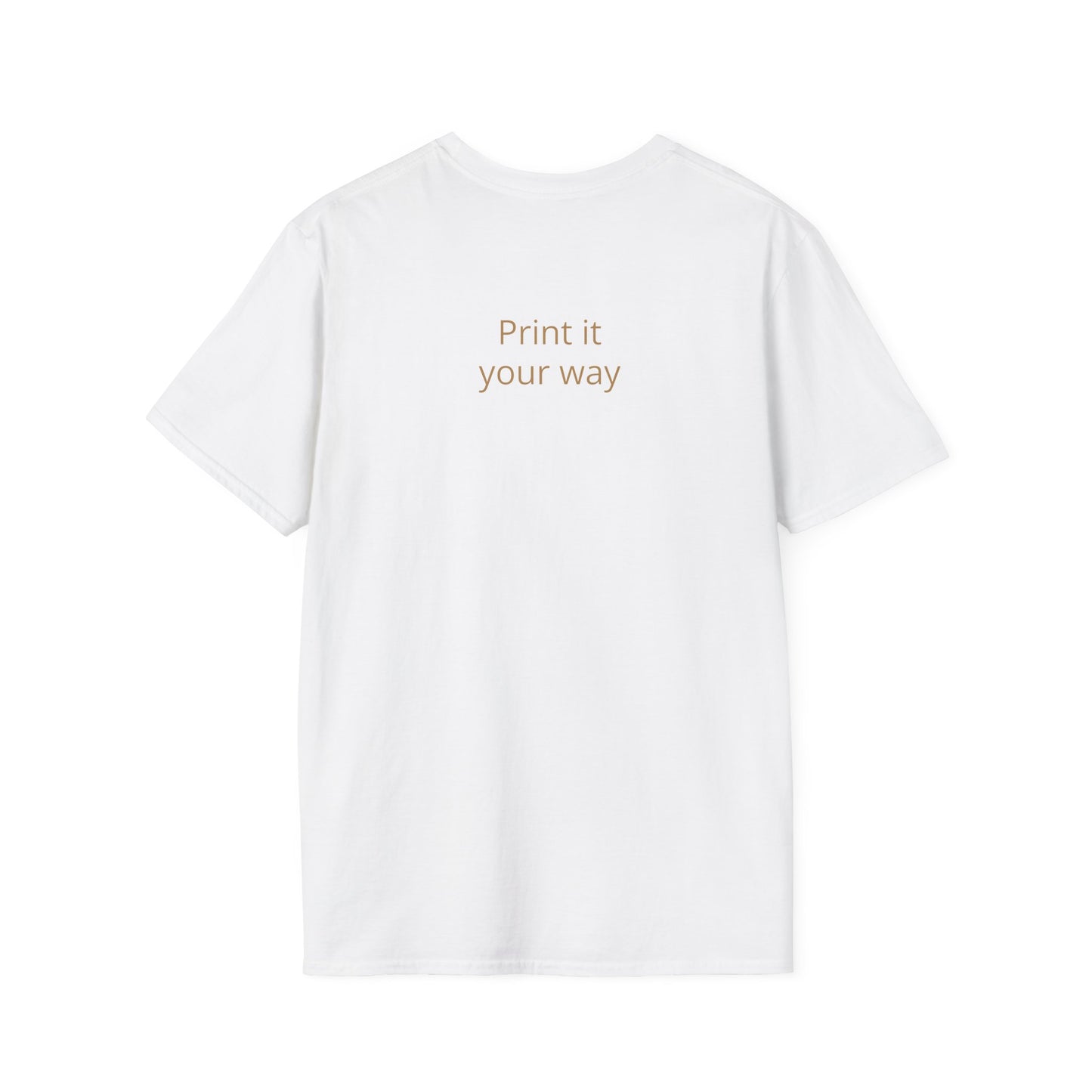 Desert Sunset T-Shirt — "Print It Your Way" Customizable Tee
