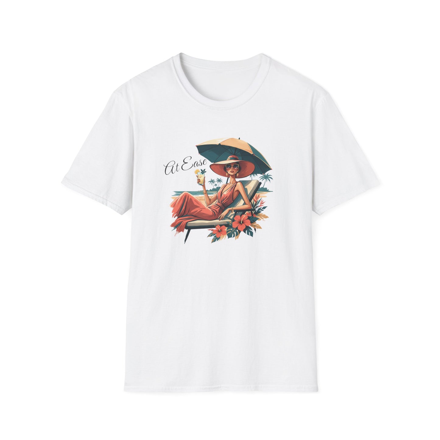 At Ease" T-Shirt — Relaxed Vibes Casual Tee