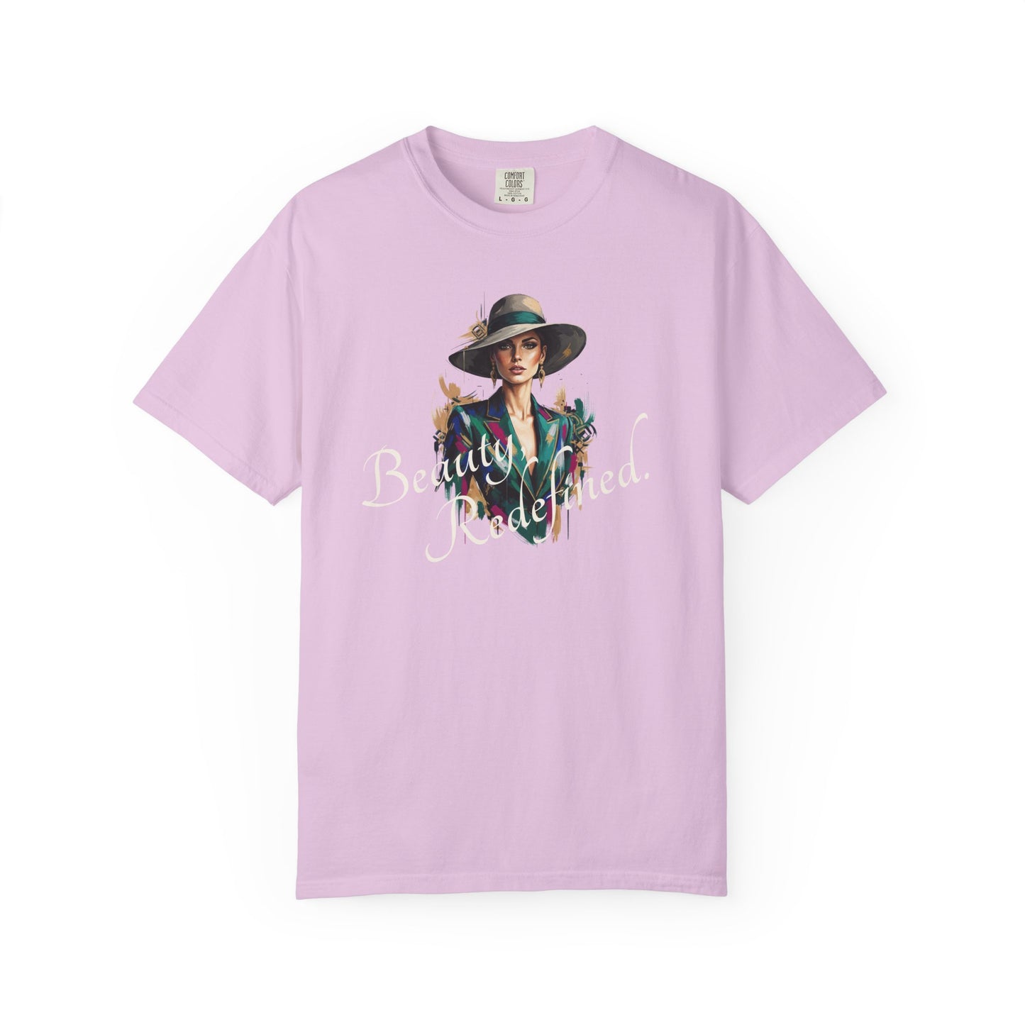 Beauty, Redefined. T-Shirt — Garment-Dyed Statement Tee