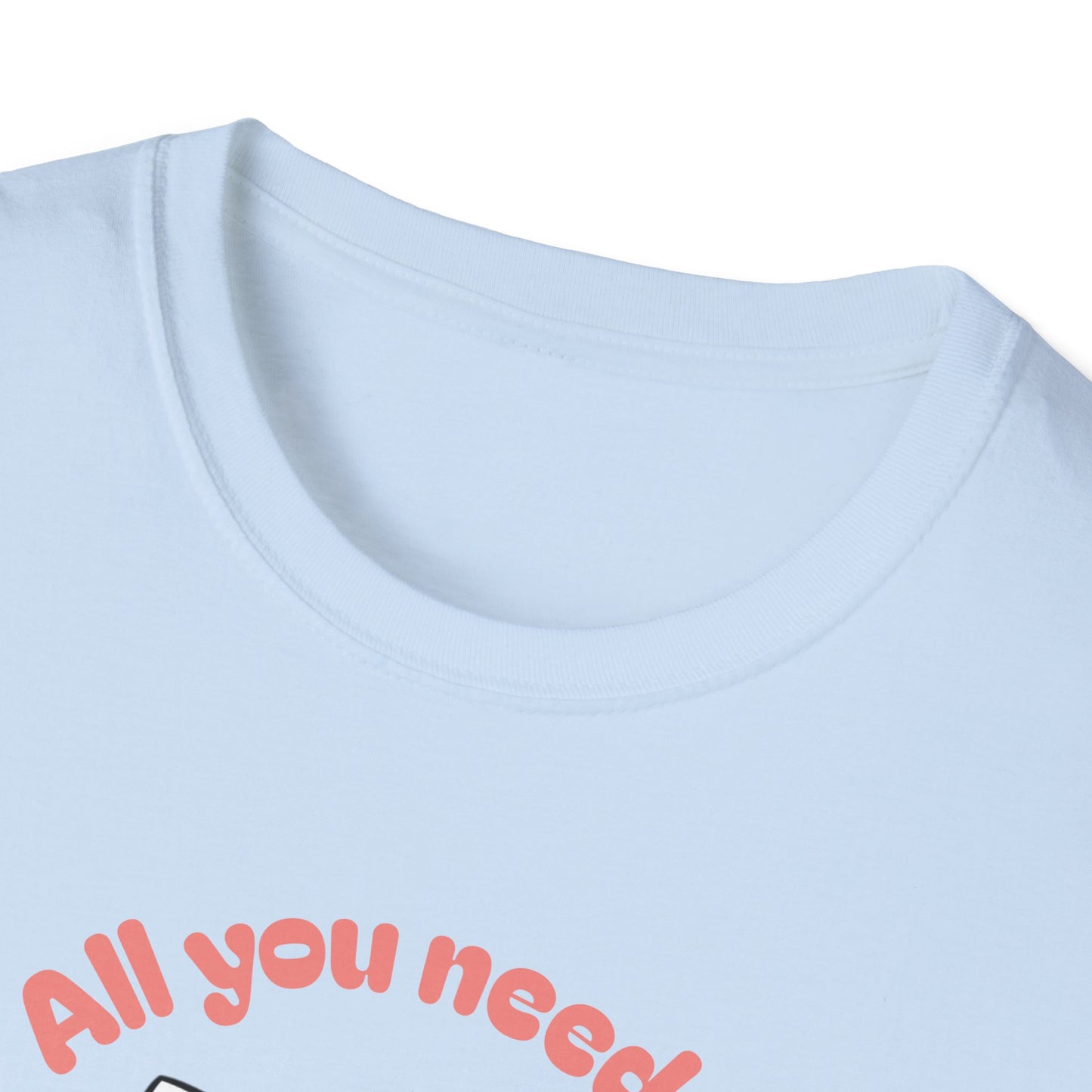 Cat 'All You Need Is Love' T-Shirt