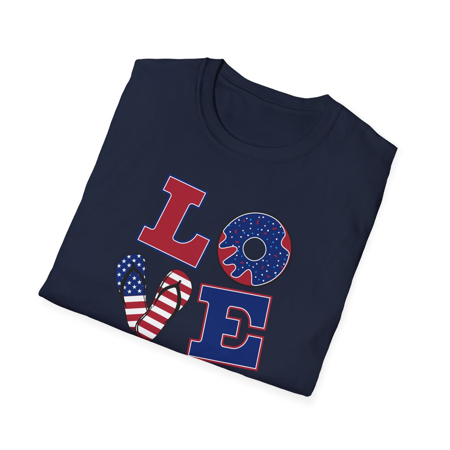 Patriotic "LOVE Forever & Ever" T-Shirt