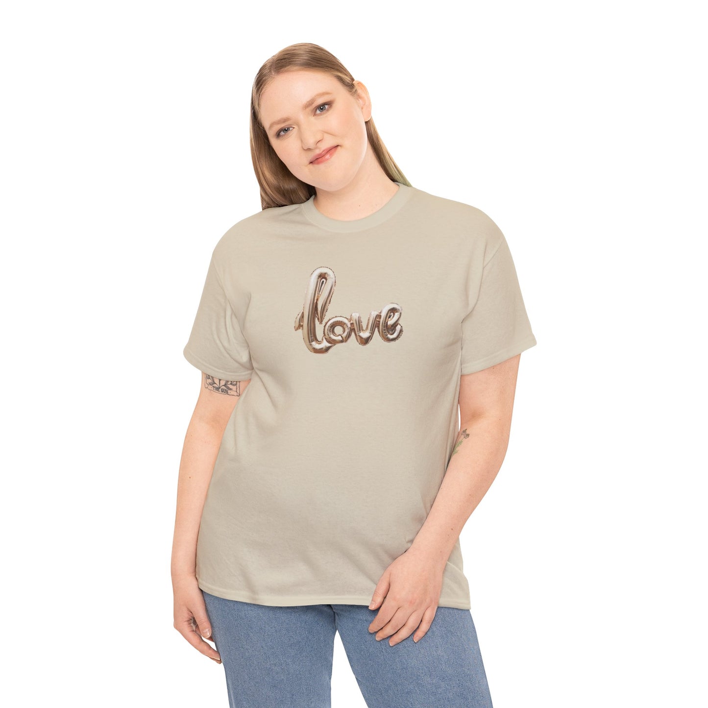 Love Graphic T-Shirt — Minimal Heart Script Tee