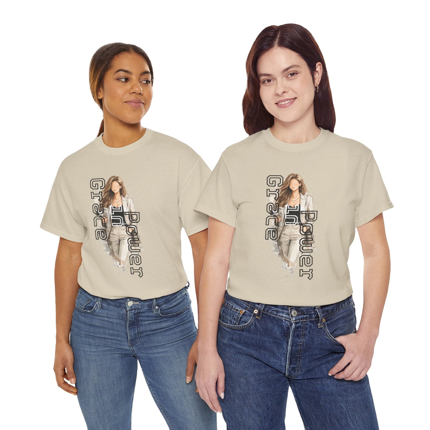 Grace in Power T‑Shirt —  Vintage Graphic Tee