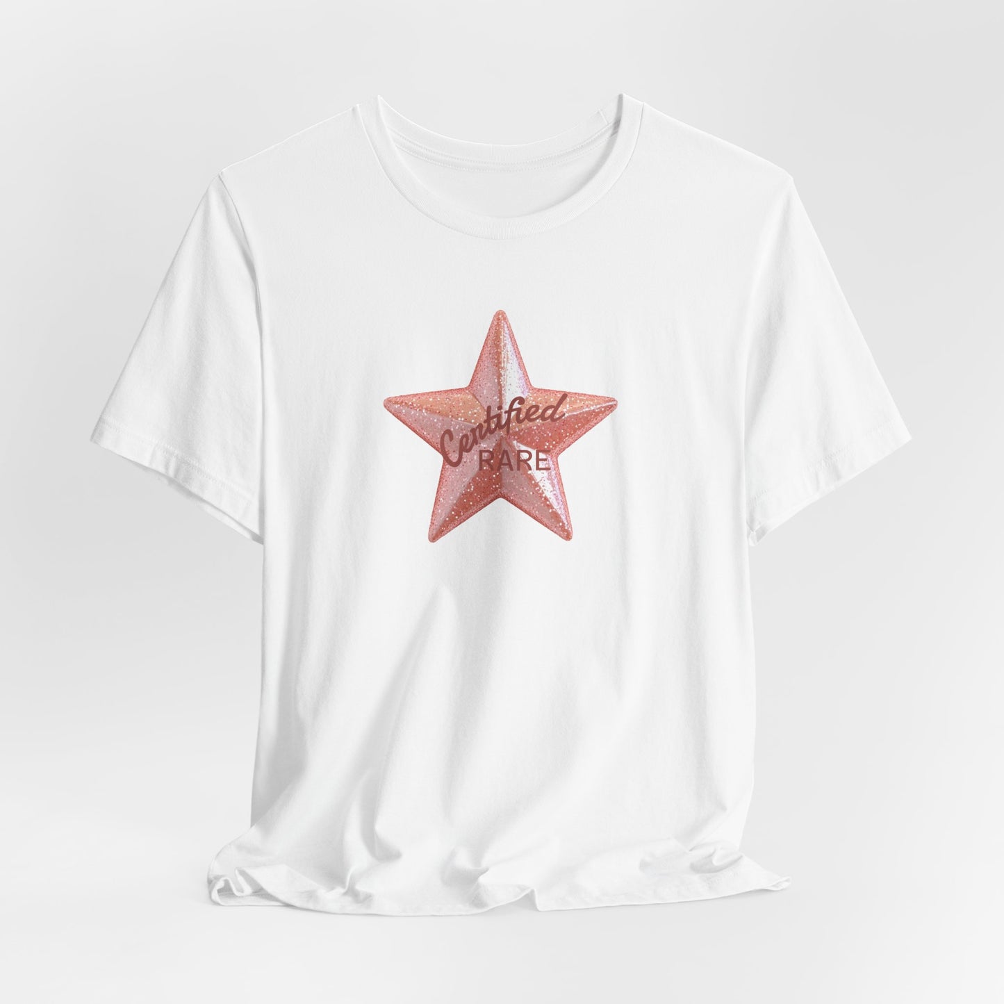 Certified Rare" T-Shirt — Novelty Graphic Tee for Unique Style