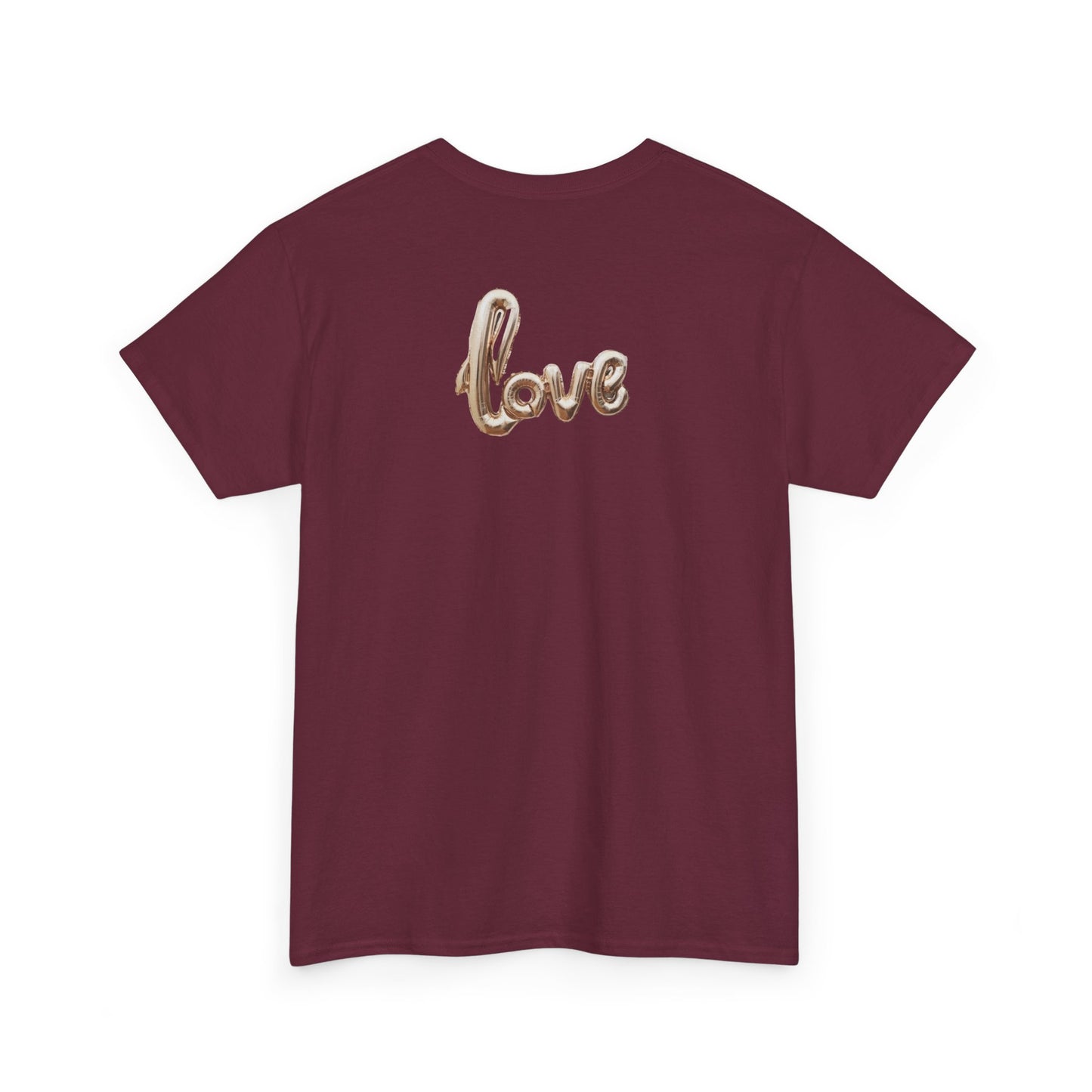 Love Graphic T-Shirt — Minimal Heart Script Tee