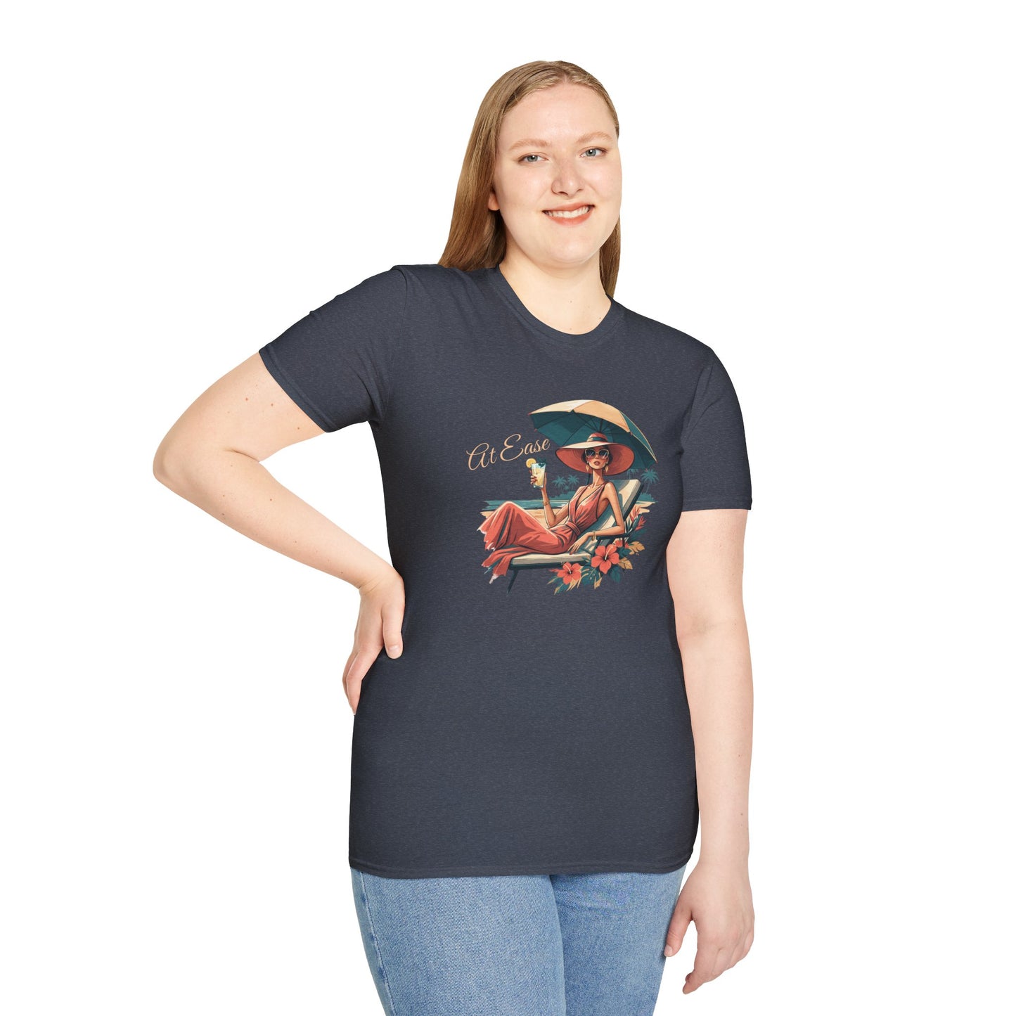 At Ease" T-Shirt — Relaxed Vibes Casual Tee