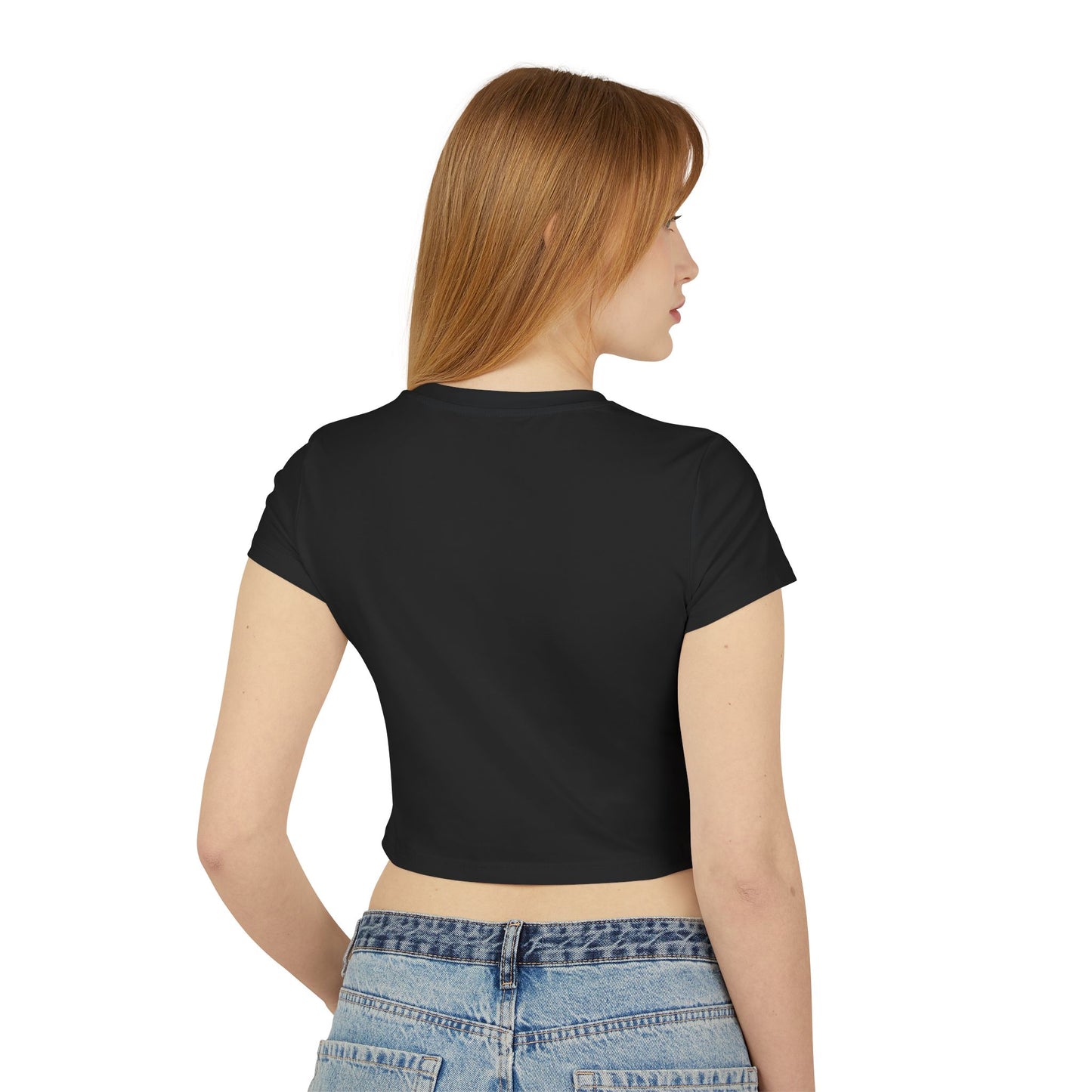Women's Baby Tee - 'It's Not the Destination, It's the Journey' Retro Roadtrip Graphic