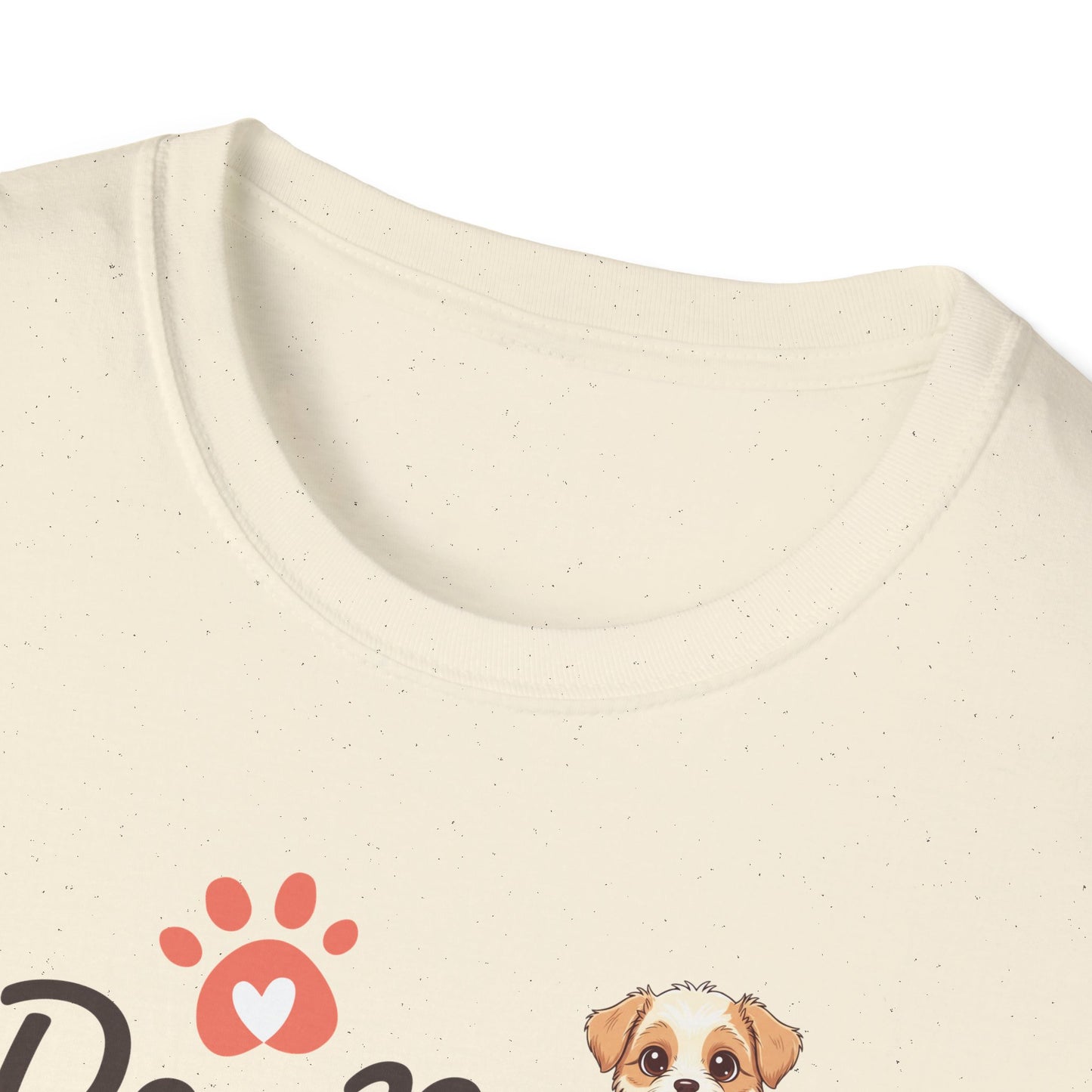 Dog Mom T-Shirt — Cute Paw Print & Puppy Graphic Tee for Dog Lovers