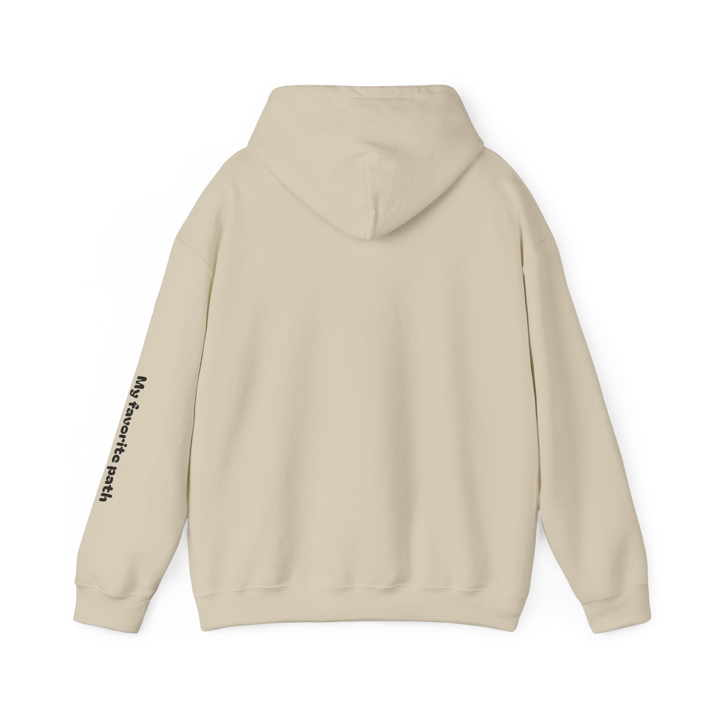 Pathway Hoodie — "You're My Favorite Path" Scenic Road Graphic Hooded Sweatshirt
