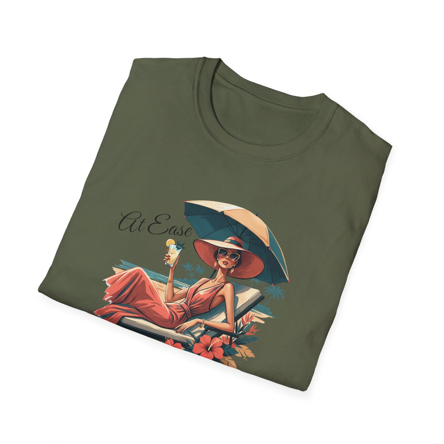 At Ease" T-Shirt — Relaxed Vibes Casual Tee