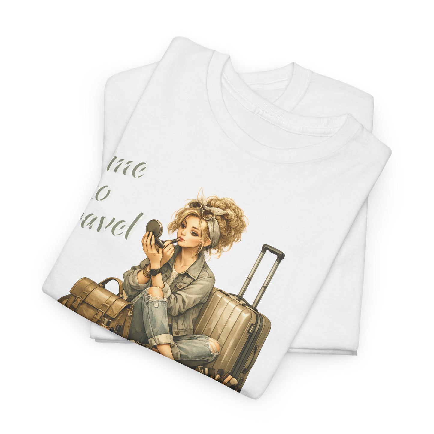 Time to Travel T-Shirt — Adventure Graphic Tee