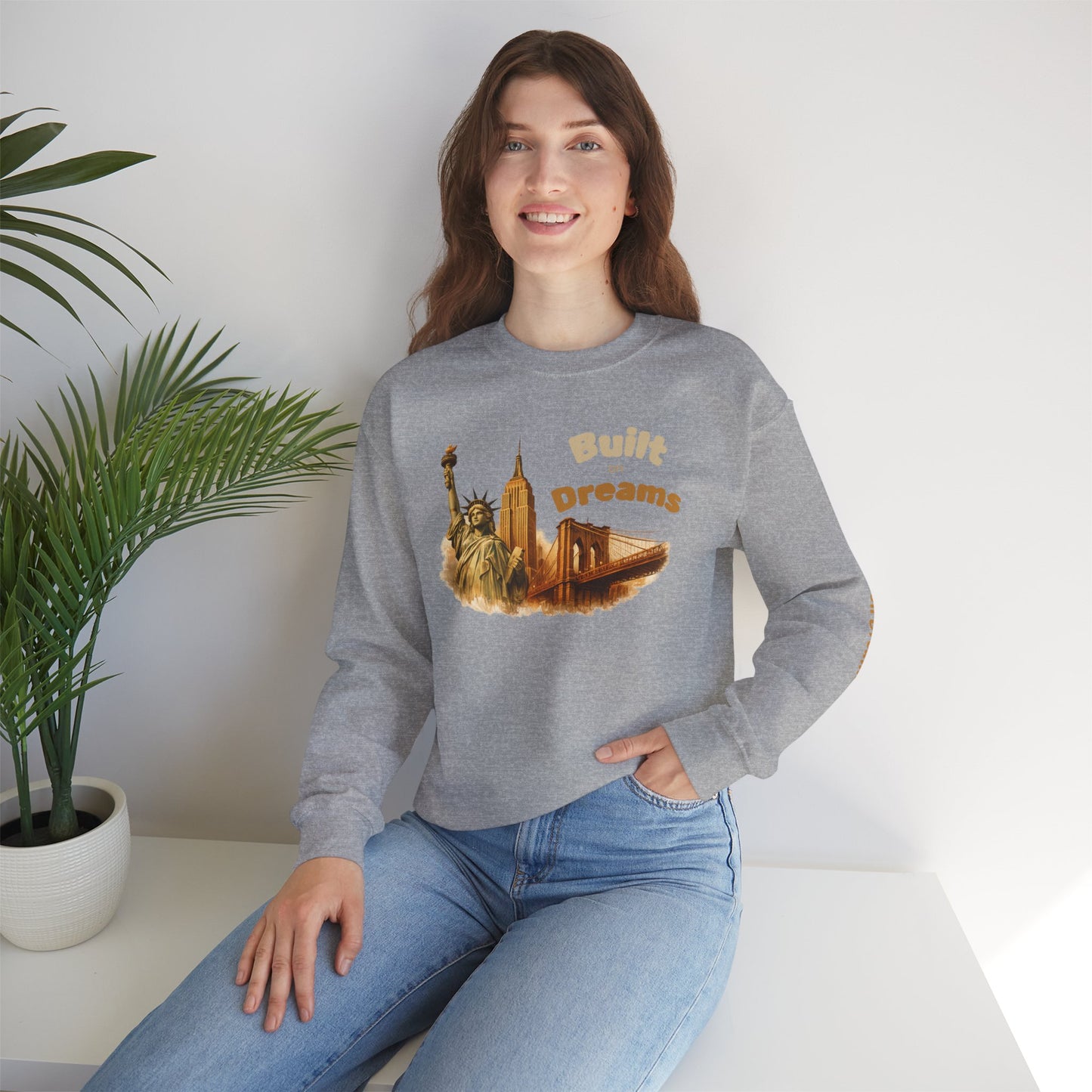 Built on Dreams NYC Crewneck Sweatshirt