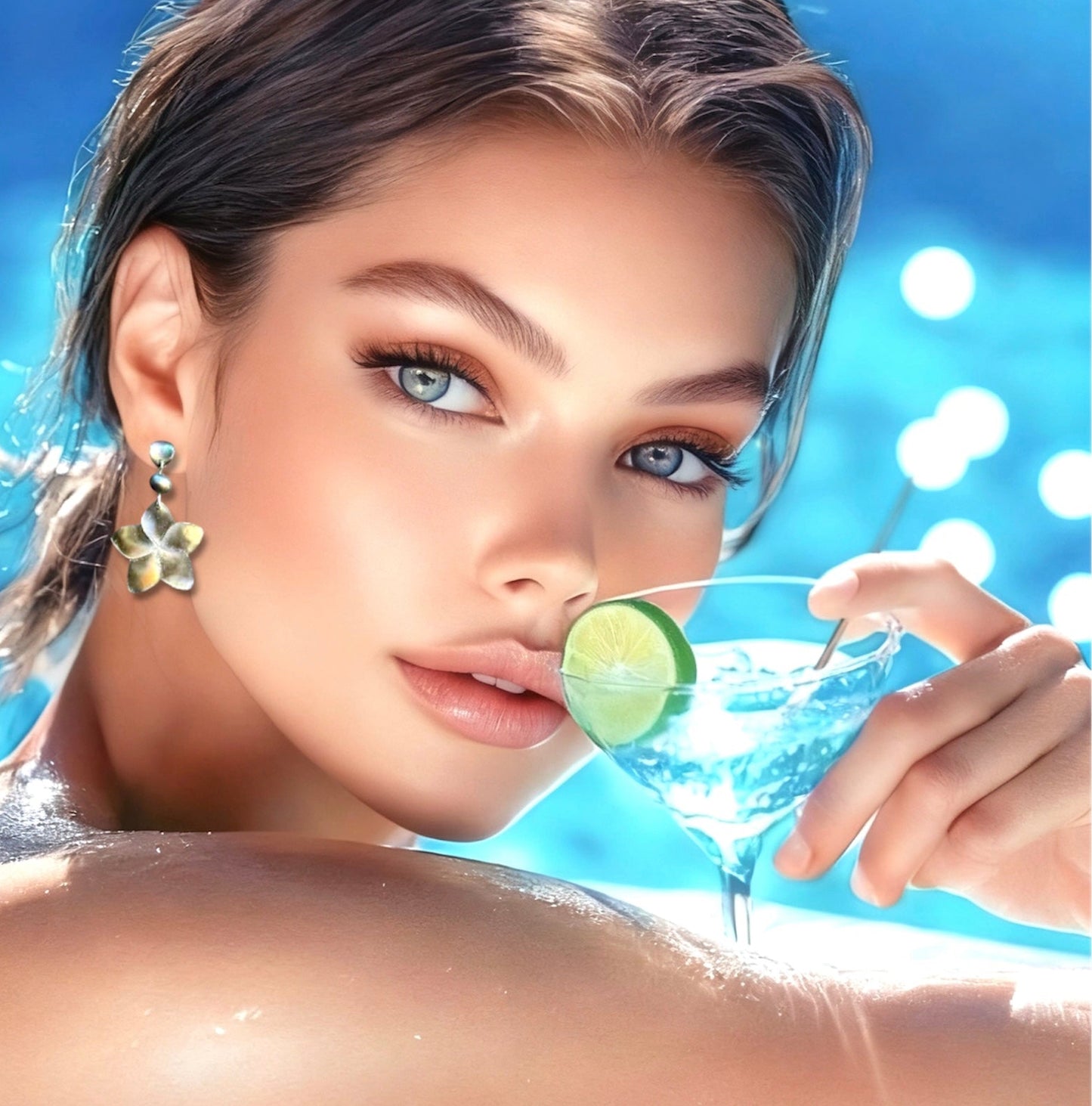 Mother of Pearl Seashell Earrings | Ocean-Inspired Jewelry