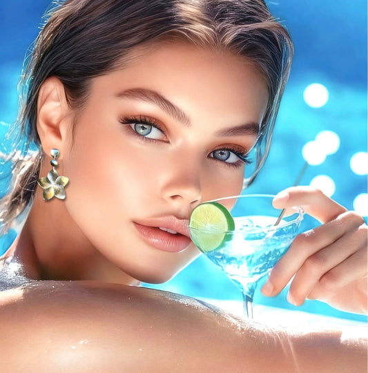 Mother of Pearl Seashell Earrings | Ocean-Inspired Jewelry