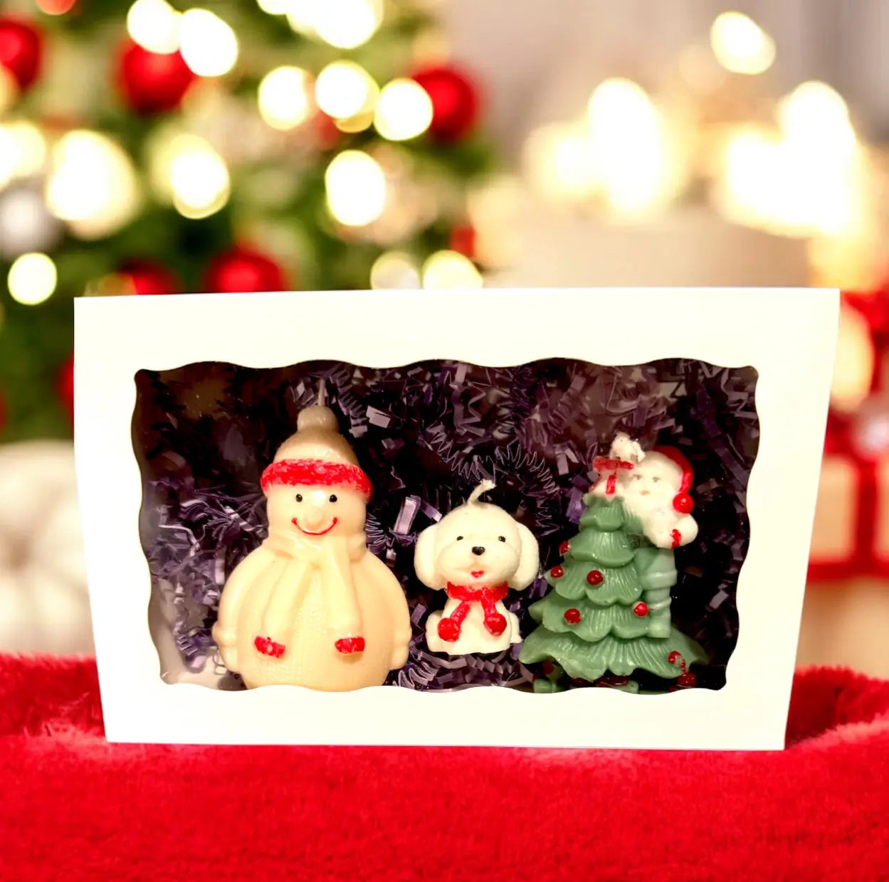 Christmas Candle Set
