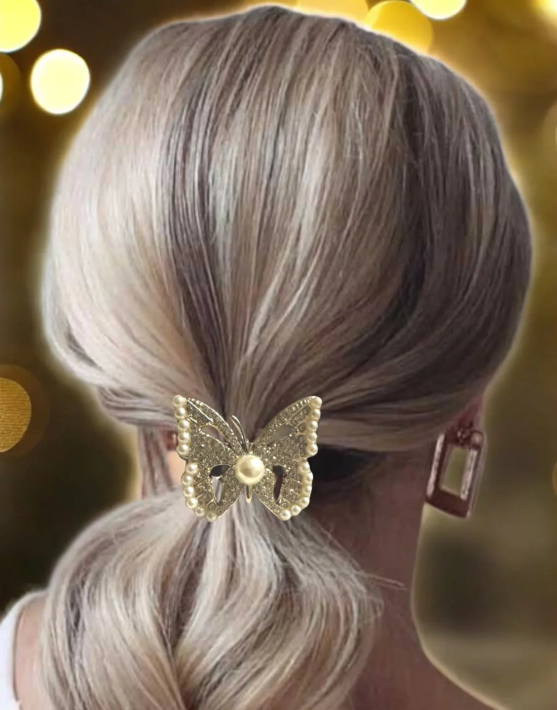 Elastic hair Butterfly Elastic Hair Tie Women - MehrArt collections