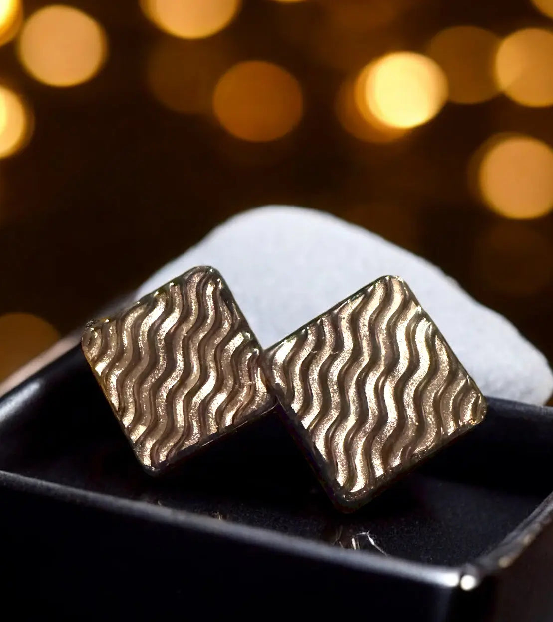 handmade resin stud earrings