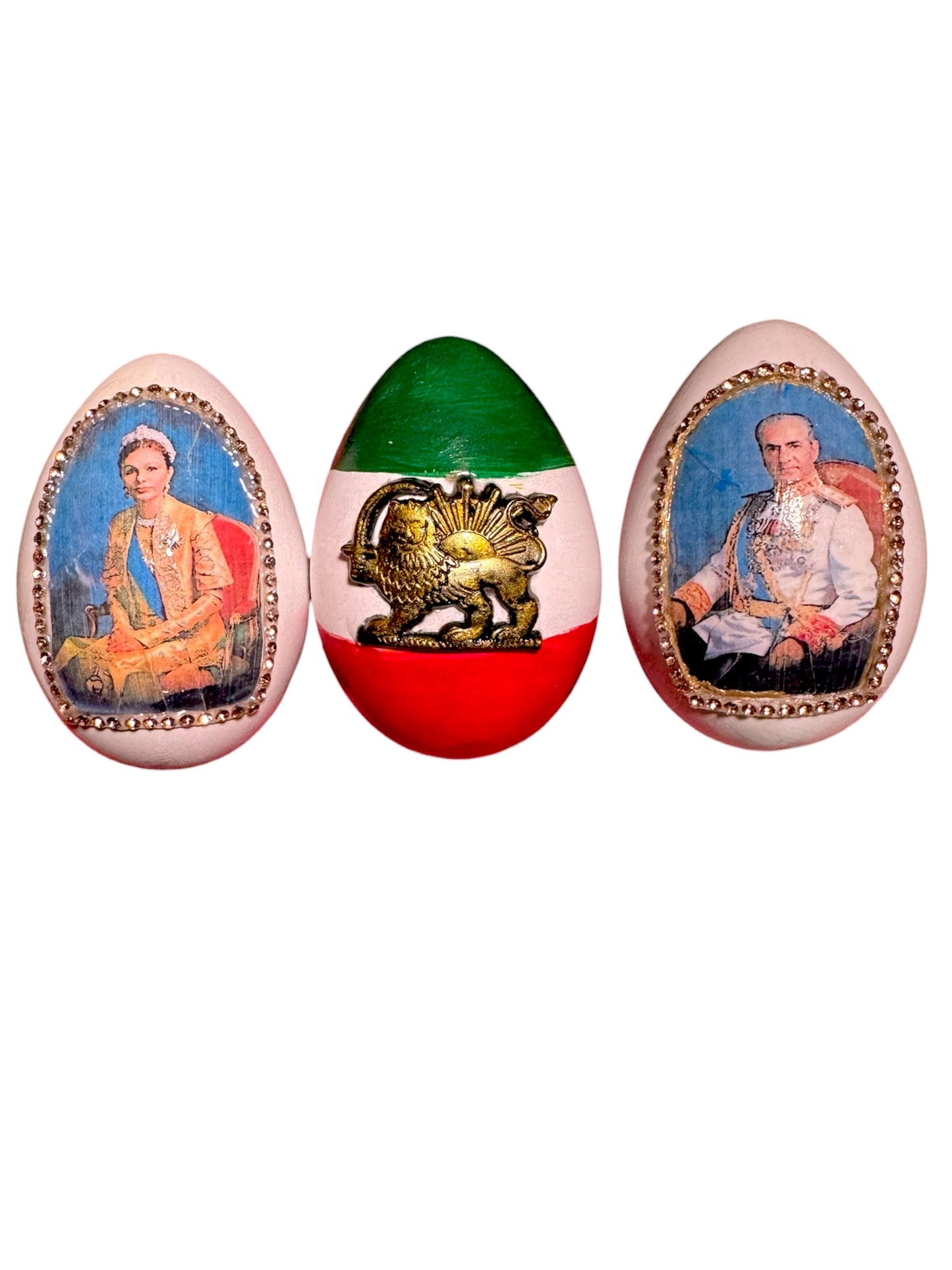 Nowruz Persian Flag, Pahlavi Eggs – Haft Seen Table Decor