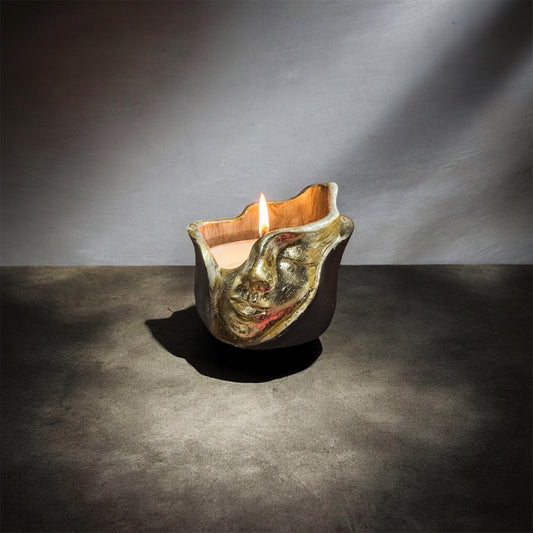 Modern candle. Mehrartcollections 
