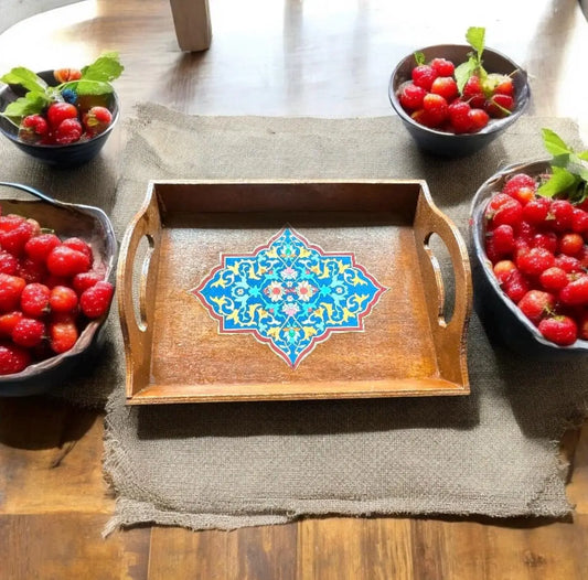 Home Décor epoxy resin serving tray - MehrArt collections