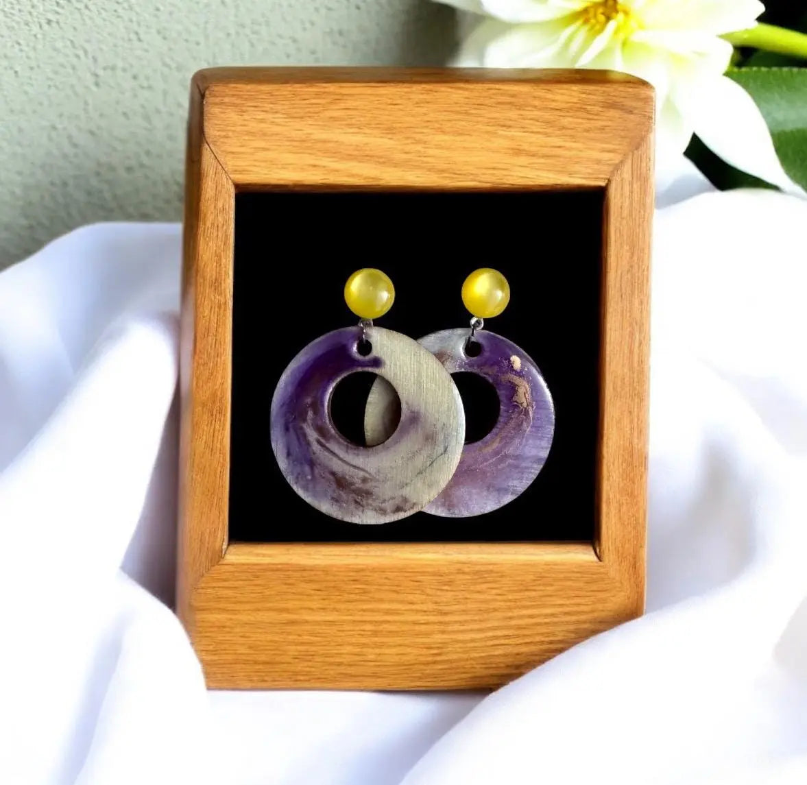 Hand-Painted Eco Jewelry | Sustainable Style - MehrArt collections
