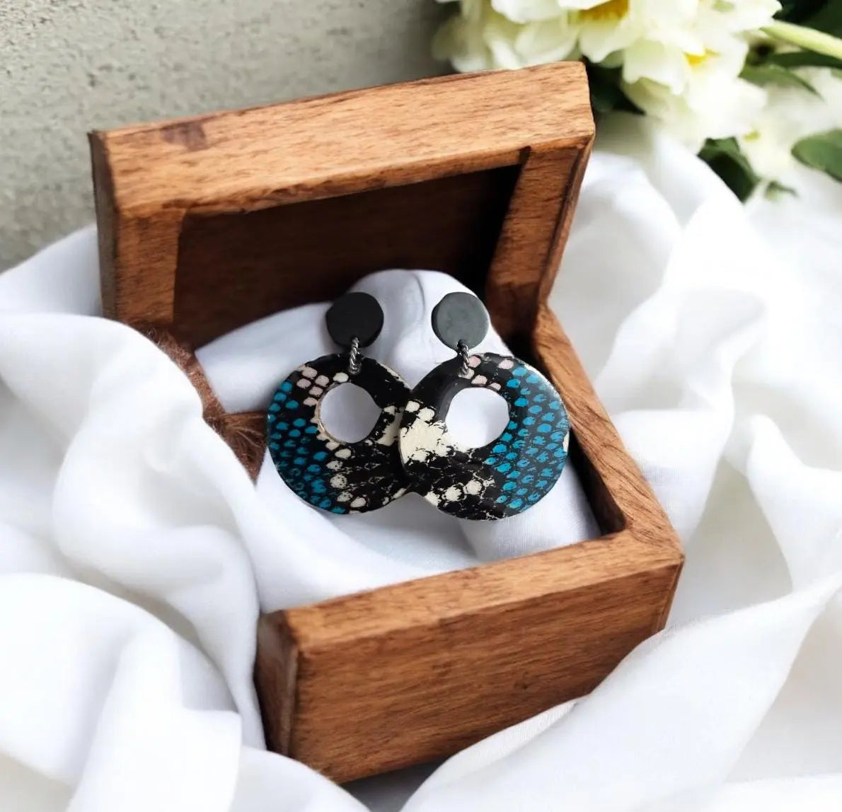Hand-Painted Eco Jewelry | Sustainable Style - MehrArt collections
