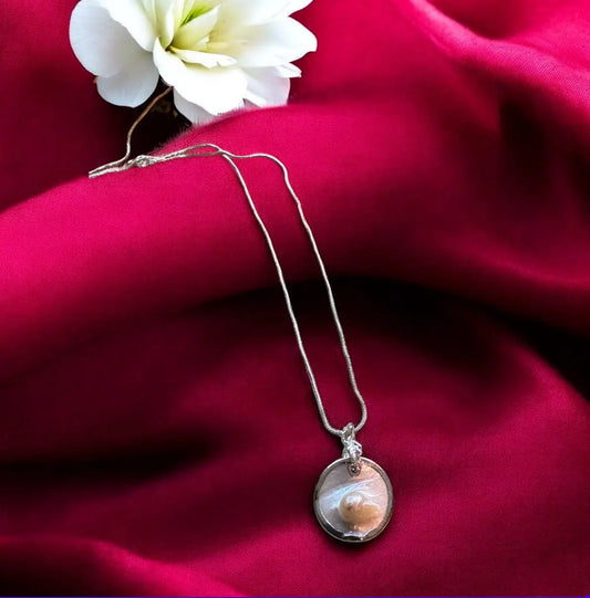 Pearl Wedding Jewelry | Elegant Bridal pendent MehrArt collections