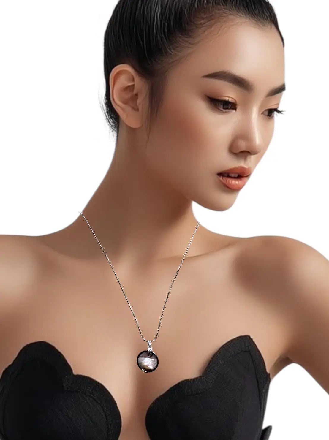 Pearl Wedding Jewelry | Elegant Bridal pendent MehrArt collections