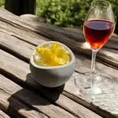 Beeswax Vanilla Candle in Handmade Flower Pot: Natural Home Decor MehrArt collections