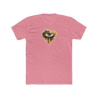 Mystic Blue Eye Graphic Tee — Golden Paint Splash